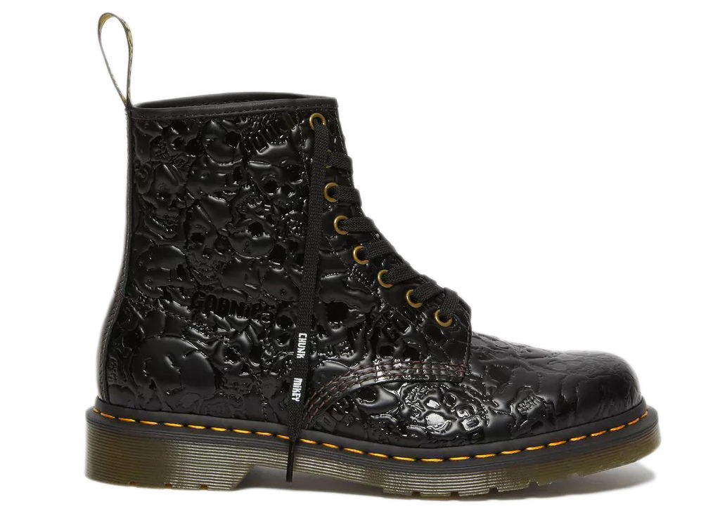 Tenisky a topánky Dr. Martens 1460 WB Emboss Leather Lace Up Boots "Black" Čierna | 27939001, 0