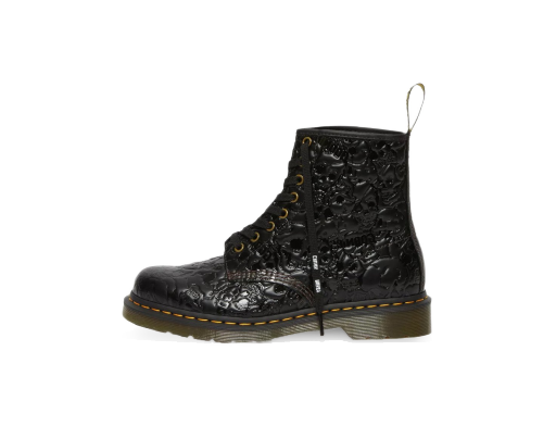 Lifestyle Dr. Martens 1460 WB Emboss Leather Lace Up Boots "Black" Čierna | 27939001