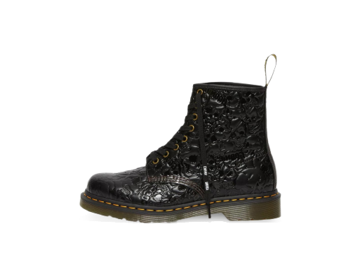 1460 WB Emboss Leather Lace Up Boots "Black"