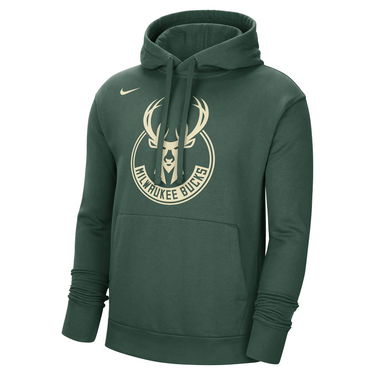 Mikina Nike NBA Milwaukee Bucks Essential Fleece Pullover Hoodie Zelené | DR9415-323, 0