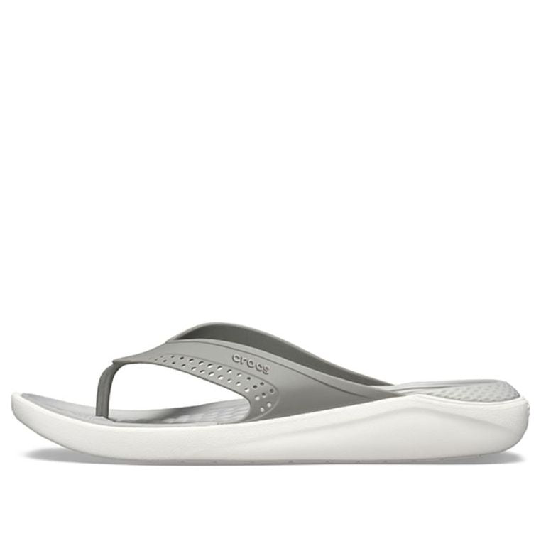 Tenisky a topánky Crocs LiteRide Beach Flip-Flops Šedá | 205182-06J