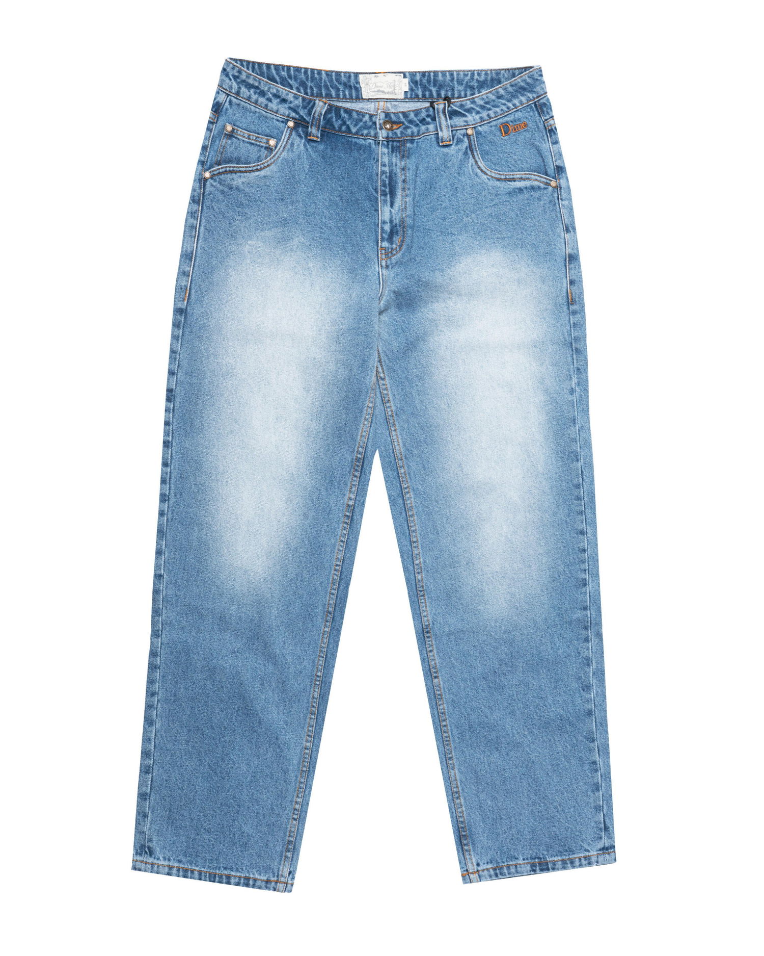Džínsy Dime Dime Classic Relaxed Denim Pants Modrá | DIME2SP259BLU, 0