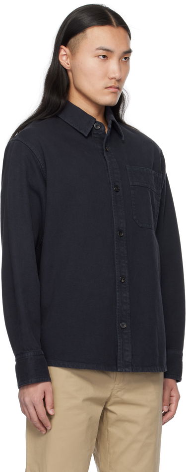 Košeľa A.P.C. Chest Pocket Overshirt Navy | COGZV-H02918, 1