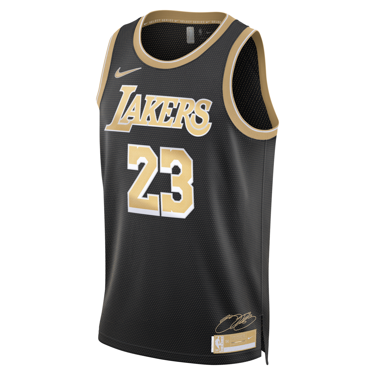 Dres Nike Dres Dri-FIT NBA Swingman LeBron James Los Angeles Lakers 2024 Select Series Čierna | FN5913-053, 0