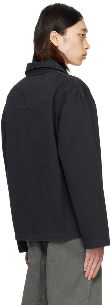 Košeľa Dion Lee Rivet Detail Long Sleeve Shirt Čierna | C5039PS24, 2