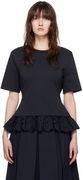 Erdem Layered Peplum T-Shirt