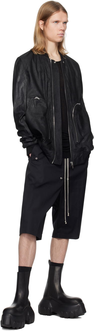 Tenisky a topánky Rick Owens Rick Owens Hollywood Beatle Mega Tractor Chelsea Boots Čierna | RU01E5860 LOO, 4