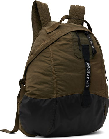 Batoh C.P. Company C.P. Company Nylon B Rounded Backpack Zelené | 18CMAC230A-005269G, 1
