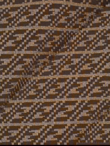 Šaty FENDI Knitted FF Pattern Dress Hnedá | FZDC83ASJTF0GGE, 3