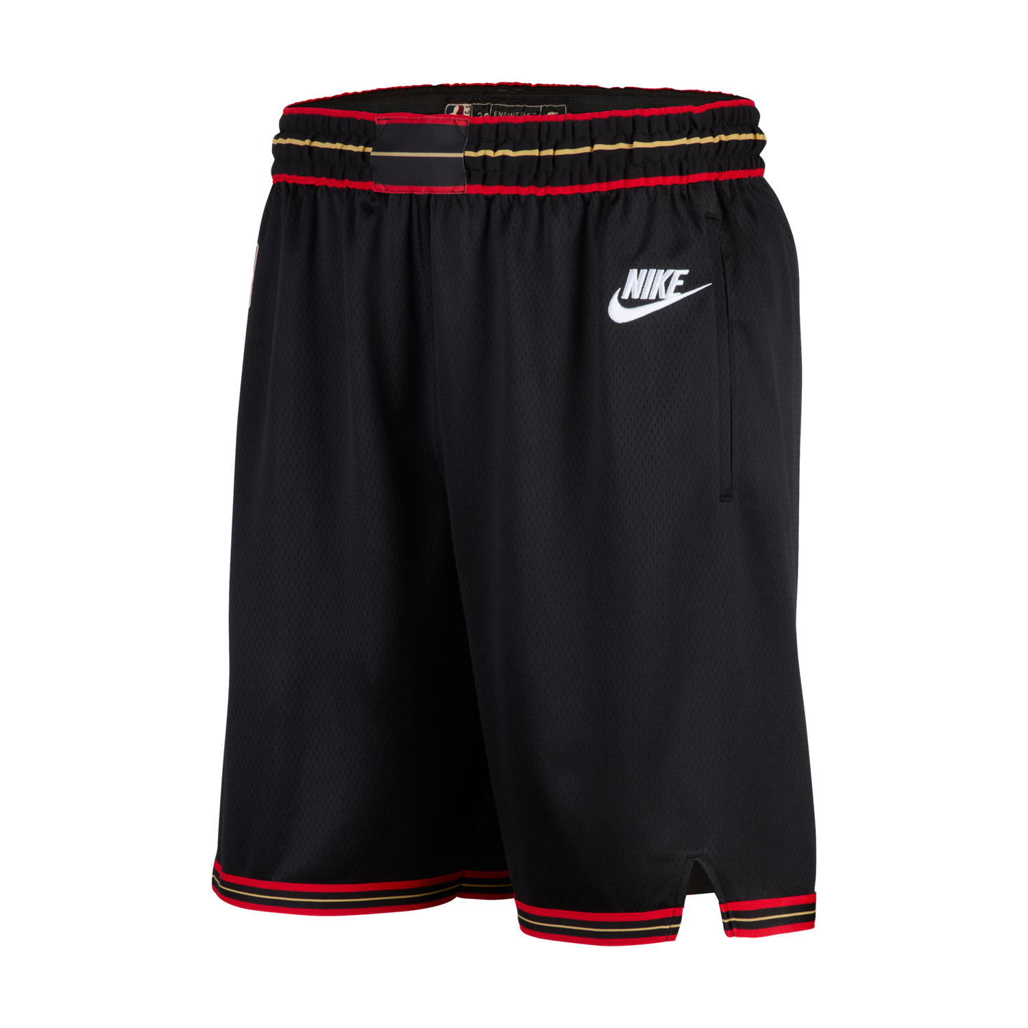 Šortky Nike Philadelphia 76ers Hardwood Classics 2025/26 Swingman Dri-FIT NBA Shorts Čierna | HM4841-010, 0