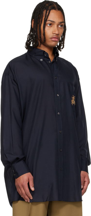 Košeľa Vivienne Westwood Vivienne Westwood Oversized Shirt Navy | 35010021-W017A-, 1