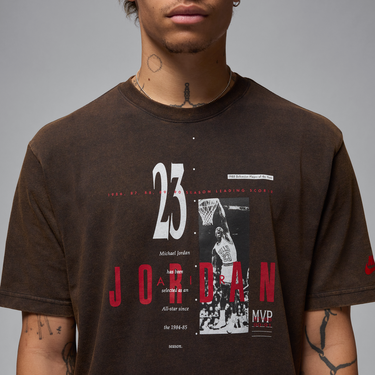 Tričko Jordan Jordan M J Reissue Graphic Short Sleeve T-Shirt Hnedá | HJ2356-010, 1