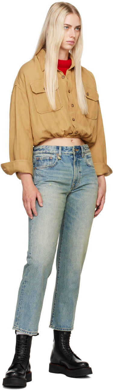 Džínsy R13 R13 Romeo Jeans Modrá | R13WD103-D206A, 3