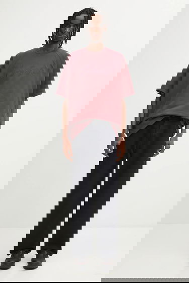 Tričko Carhartt WIP Ray Short Sleeve Raglan T-Shirt with Embossed Logo Vínová | I035306.33KXX, 4