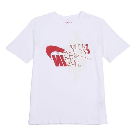 Tričko Jordan Jordan Futura Wings Logo T-Shirt Biela | AO0602-100