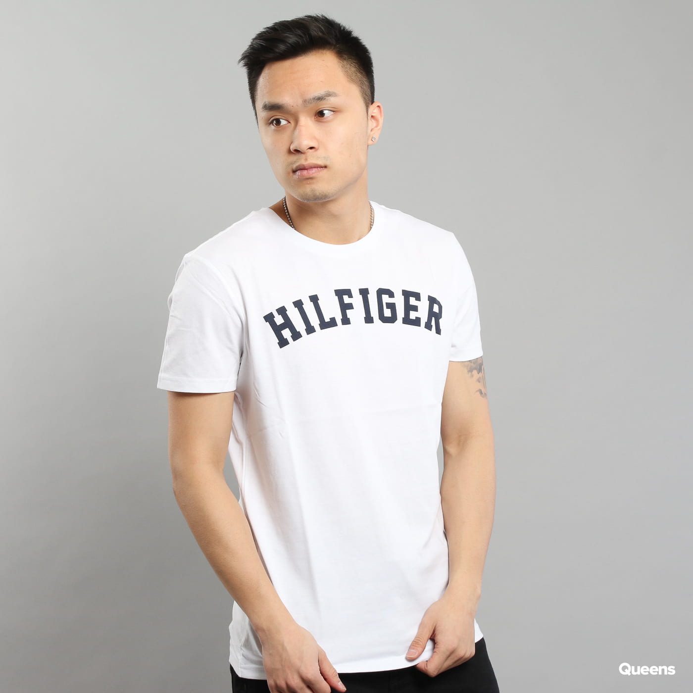 Tričko Tommy Hilfiger Tee Logo Biela | UM0UM00054 100, 0