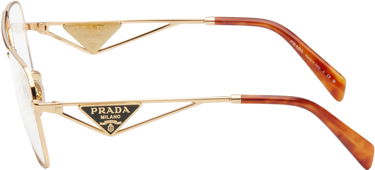 Slnečné okuliare Prada Prada Catwalk Pilot Metal Glasses Hnedá | 0PR B50V 8056262363805, 2