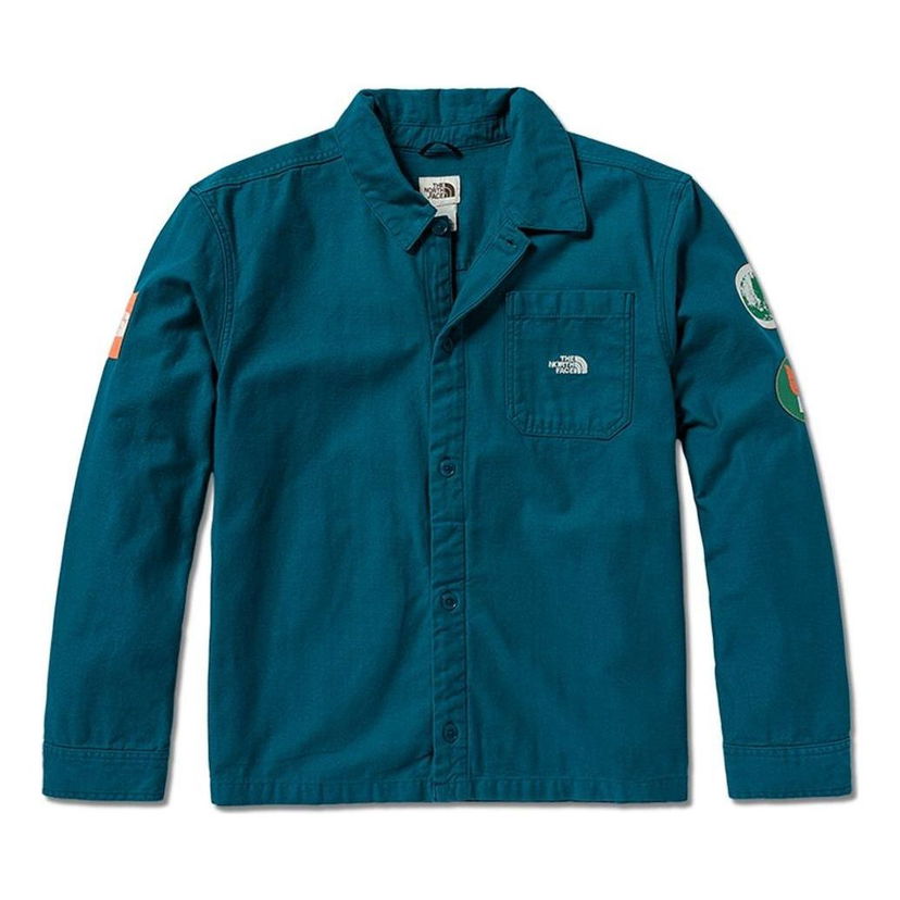 Košeľa The North Face Valley Shacket Modrá | NF0A7ZYN-EFS