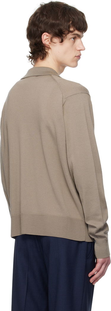 Sveter AMI AMI Paris Ami de Coeur Knit Cardigan Hnedá | HKC221.KN0025, 2