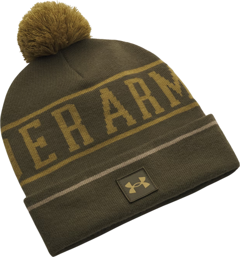 Kulicha Under Armour Halftime Pom Knit Beanie Zelené | 1386634-308