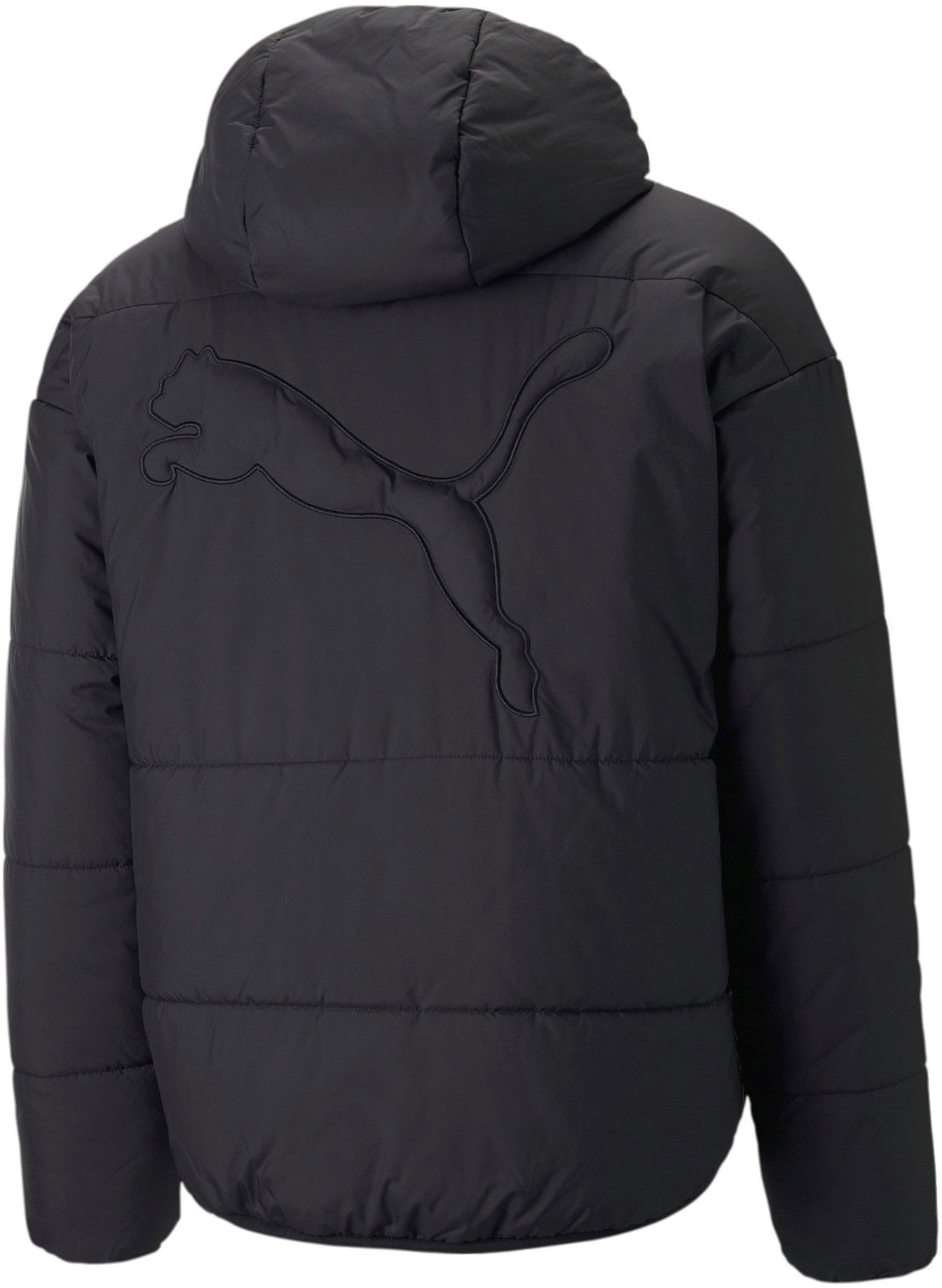 Prešívaná bunda Puma Classics Hooded Padded Jacket Čierna | 53557501, 1