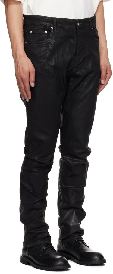 Džínsy Rick Owens Rick Owens DRKSHDW Hollywood Detroit Cut Jeans Čierna | DU01E3366 SCF, 1