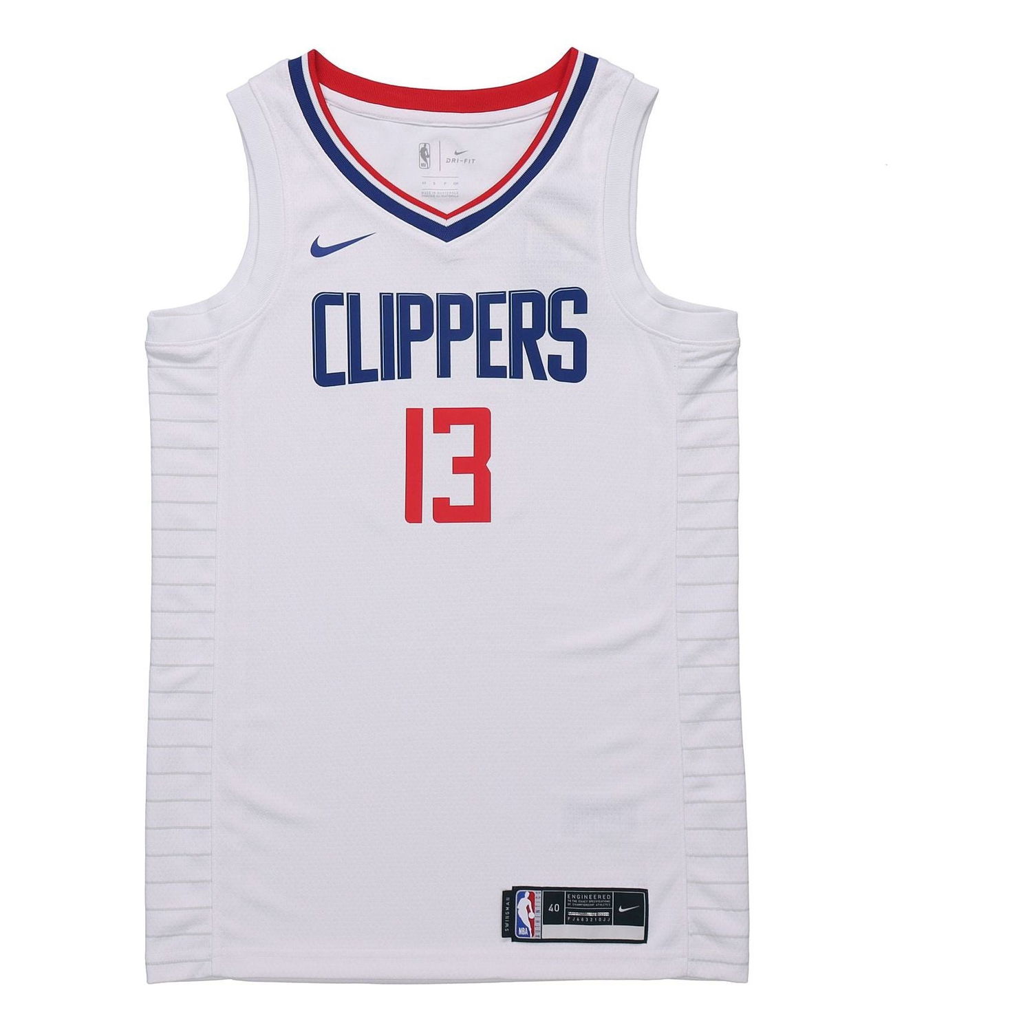 Dres Nike NBA Clippers Basketball Jersey #13 Biela | CW3594-101, 0