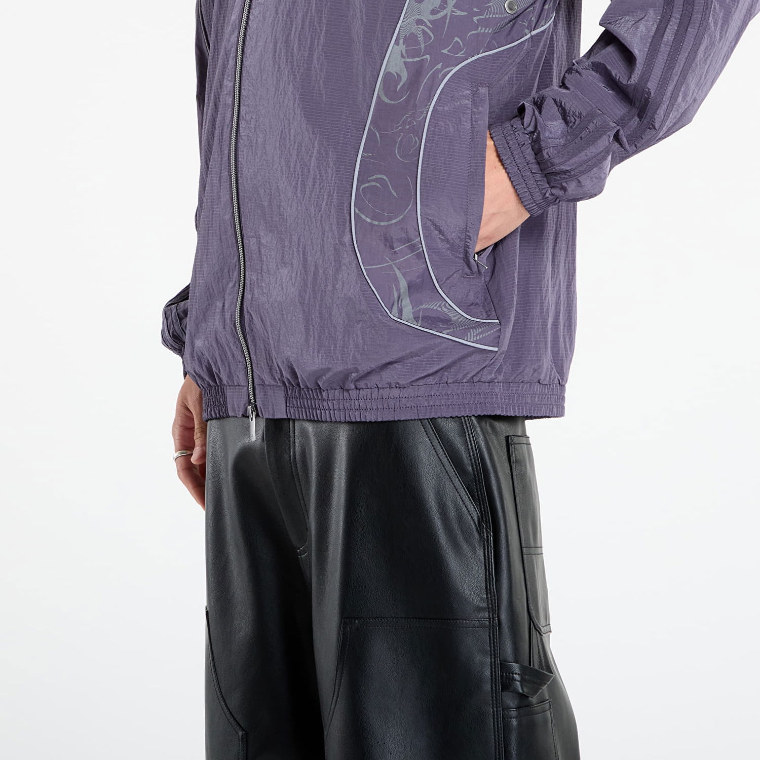 Bunda adidas Originals Adilenium Season 4 Teamgeist Track Jacket Fialová | KF8518, 1