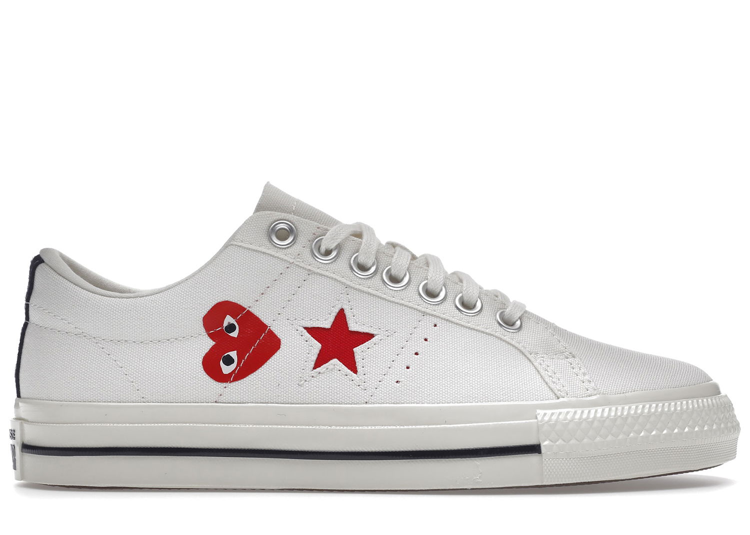 Tenisky a topánky Converse One Star Ox Comme des Garcons PLAY White Biela | A01792C, 0