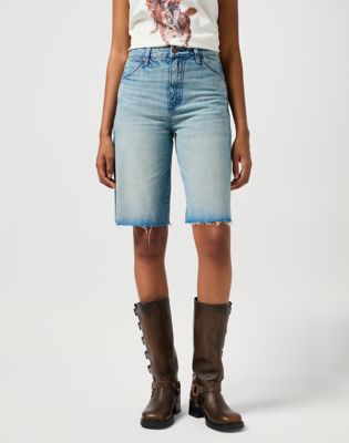 Šortky Wrangler Wrangler Jort Shorts Modrá | 112362710:32, 1