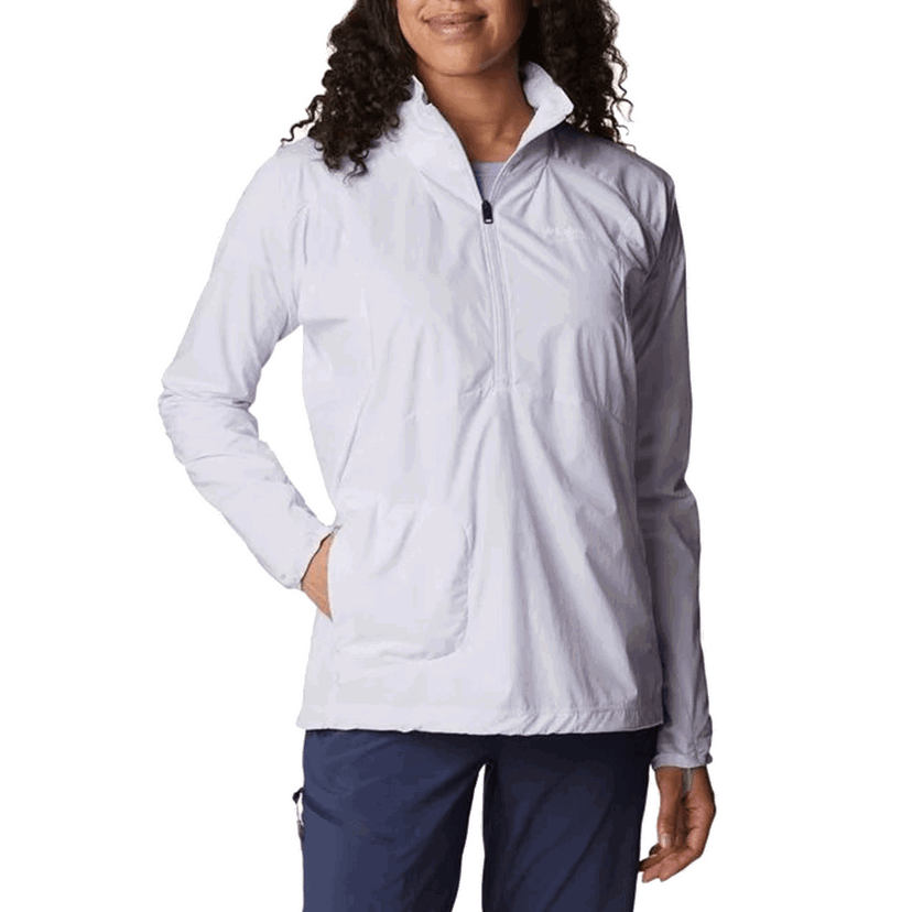 Mikina Columbia Titan Lightweight Quarter-Zip Pullover Biela | 2034871568
