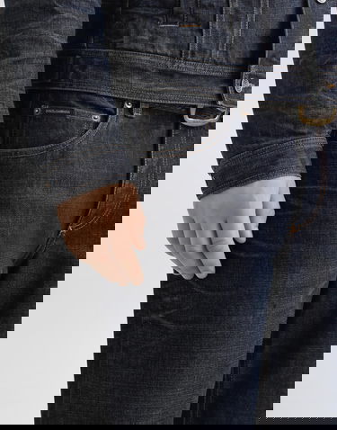 Džínsy Dolce & Gabbana Dolce & Gabbana Loose Fit Jeans Modrá | GYJDADG8NJ2S9001, 3