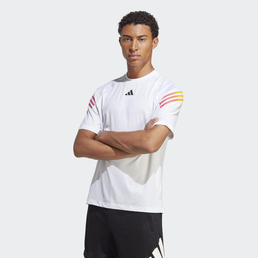 Tričko adidas Performance Train Icons 3-Stripes Training Biela | IC5496, 0