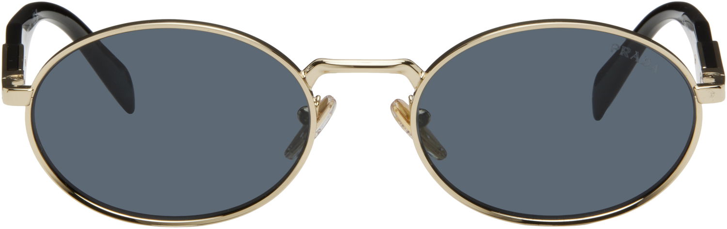 Slnečné okuliare Prada Prada Eyewear Collection Round Sunglasses Metalická | 0PR 65ZS ZVN09T 8056597877329, 0