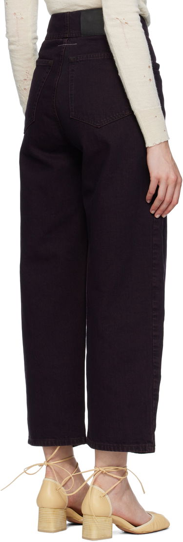Džínsy Maison Margiela MM6 Maison Margiela Barrel-Leg Jeans Vínová | S52LA0268 M30032, 2