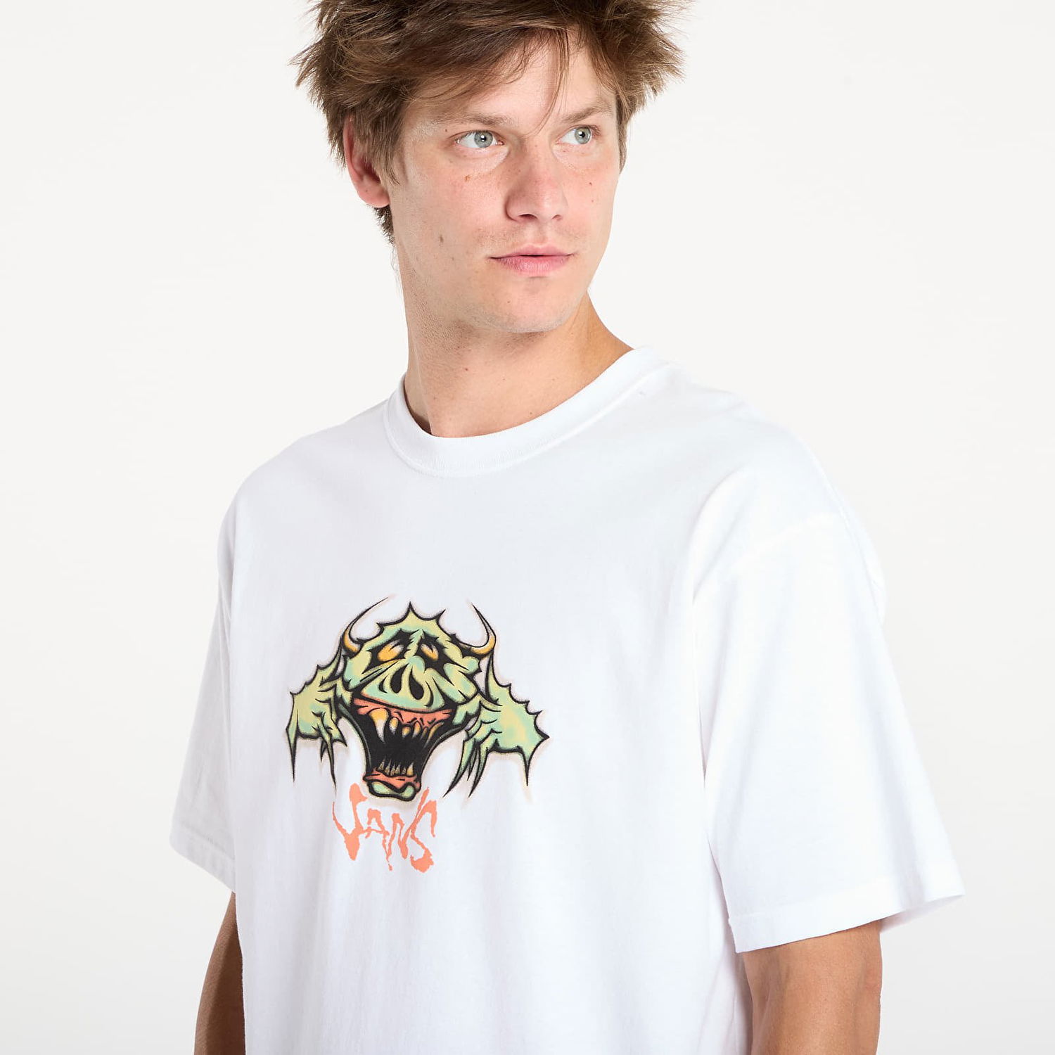 Tričko Vans Goofy Ghoul T-Shirt Biela | VN000PDYWHT, 1