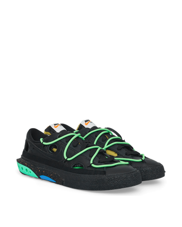 Tenisky a topánky Nike Off-White x Blazer Low "Electro Green" Čierna | DH7863-001, 4