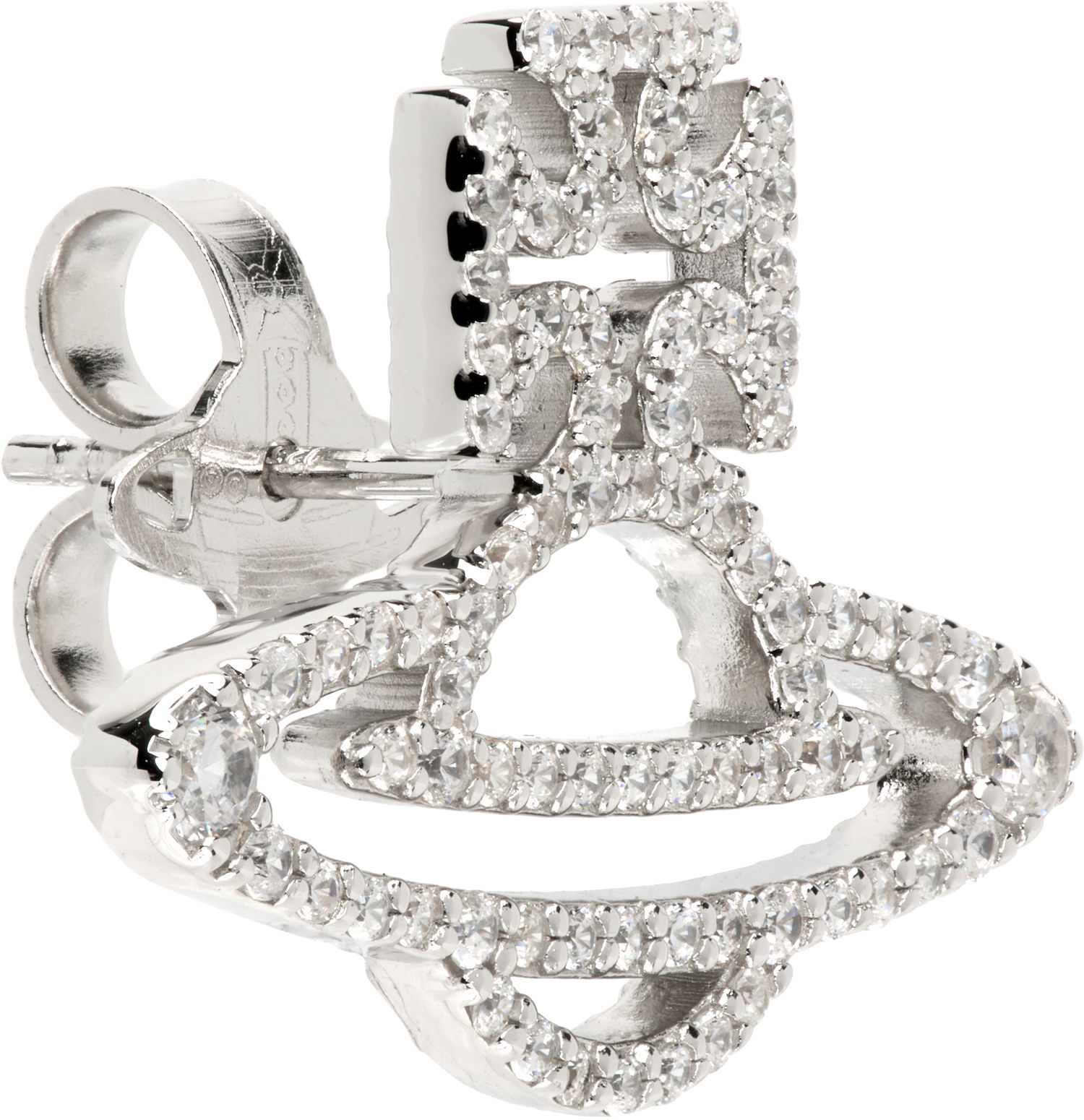 Náušnice Vivienne Westwood Single Stud Earring Metalická | 62010335-01P102-SM, 1