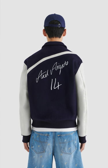 Bunda AXEL ARIGATO Bay Varsity Jacket Čierna | A2183002, 3