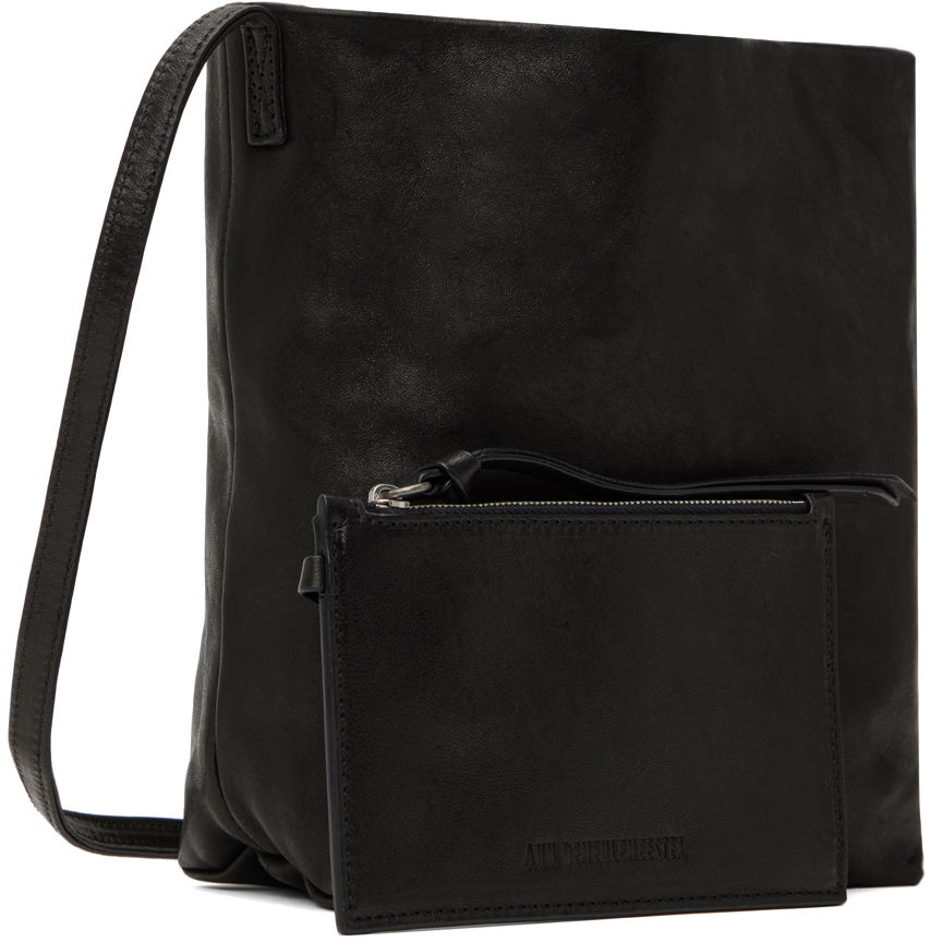 Taška cez rameno Ann Demeulemeester Ann Demeulemeester Mini Soft Shoulder Bag Čierna | CO00-U-SB10-LT137-099, 1