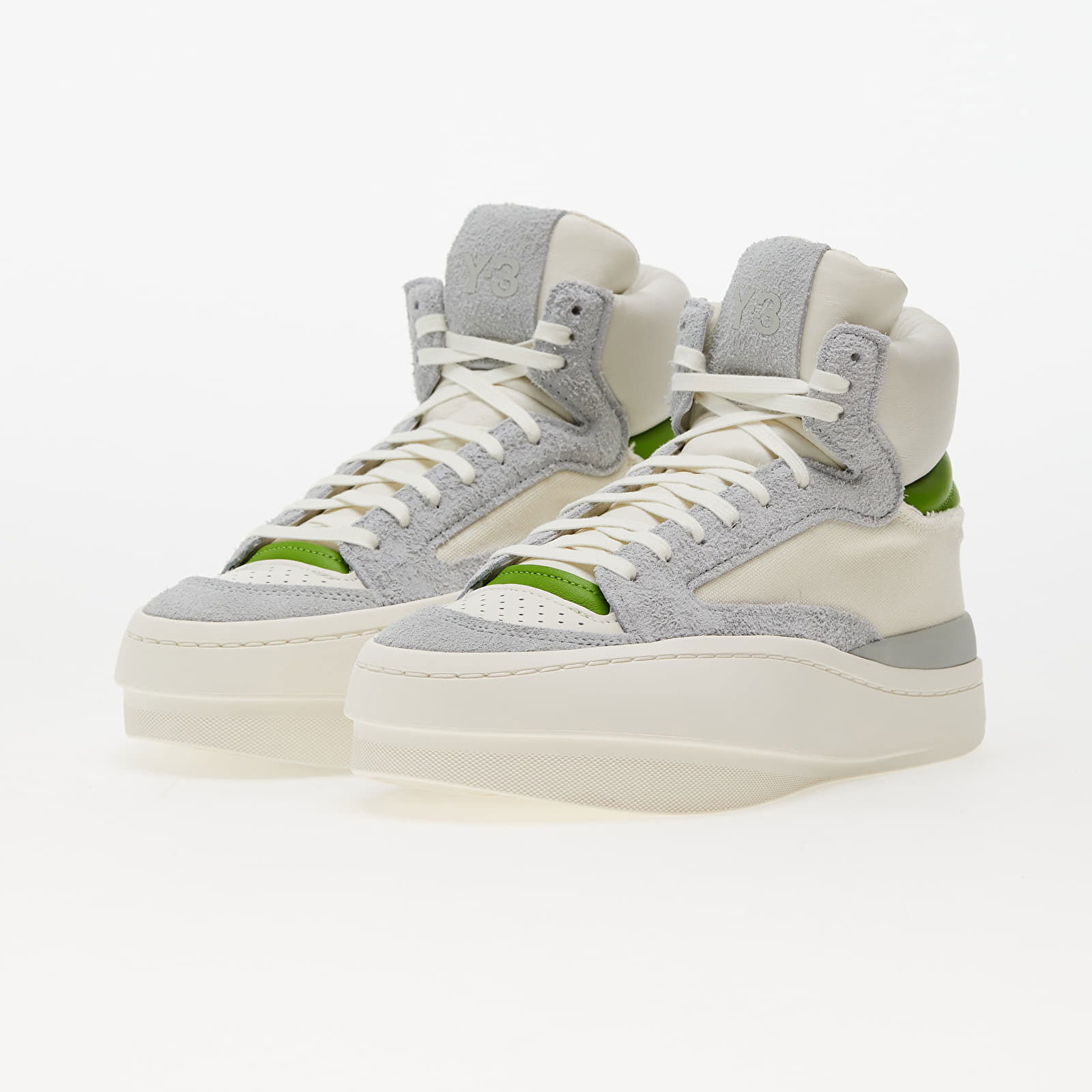 Centennial Hi Off White/ Team Rave Green/ Wonder Silver