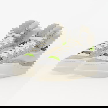Tenisky a topánky Y-3 Centennial Hi Off White/ Team Rave Green/ Wonder Silver Biela | IG0798, 5