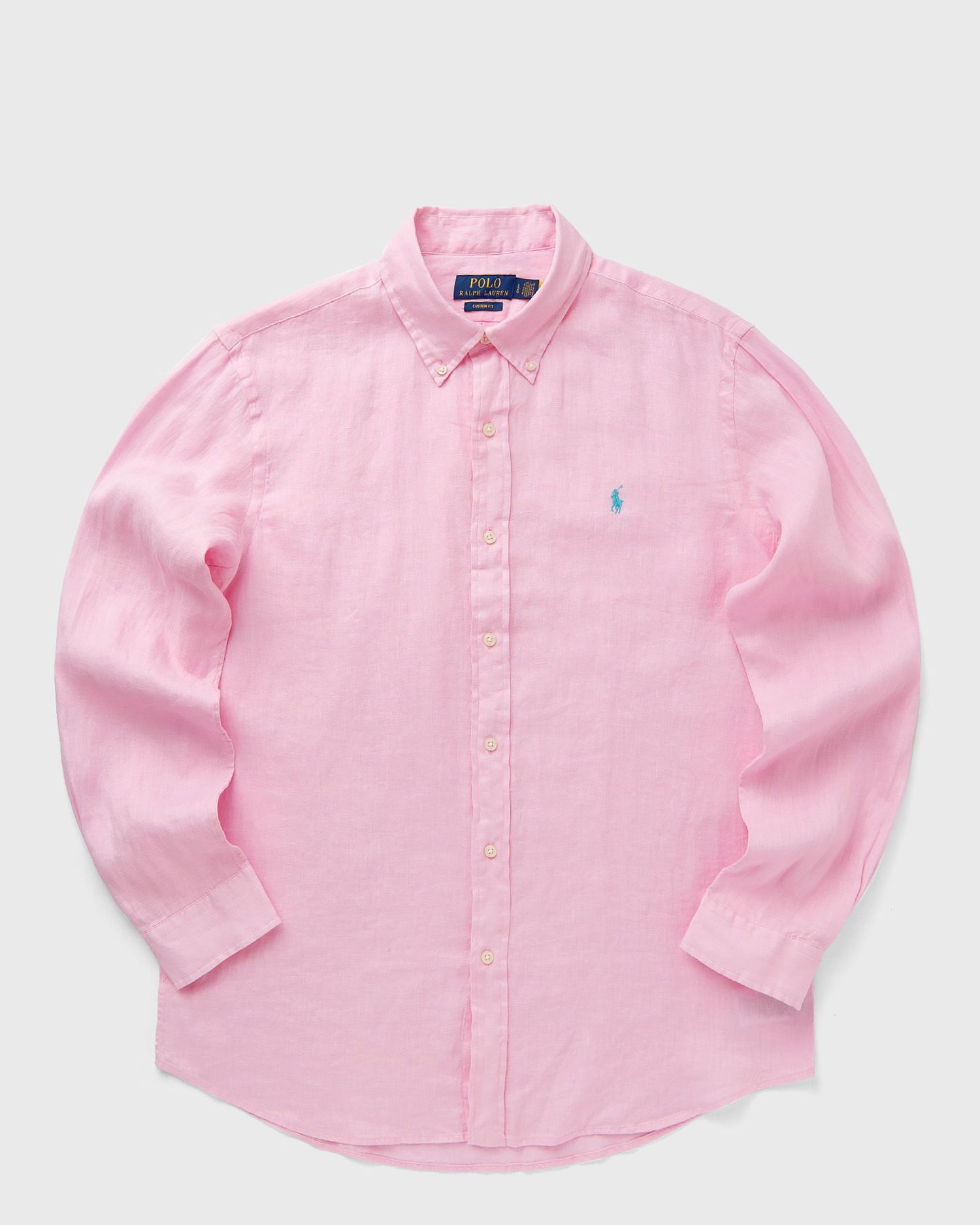 Košeľa Polo by Ralph Lauren Ralph Lauren Custom Fit Linen Sport Shirt XXL Ružová | 710966294009, 0