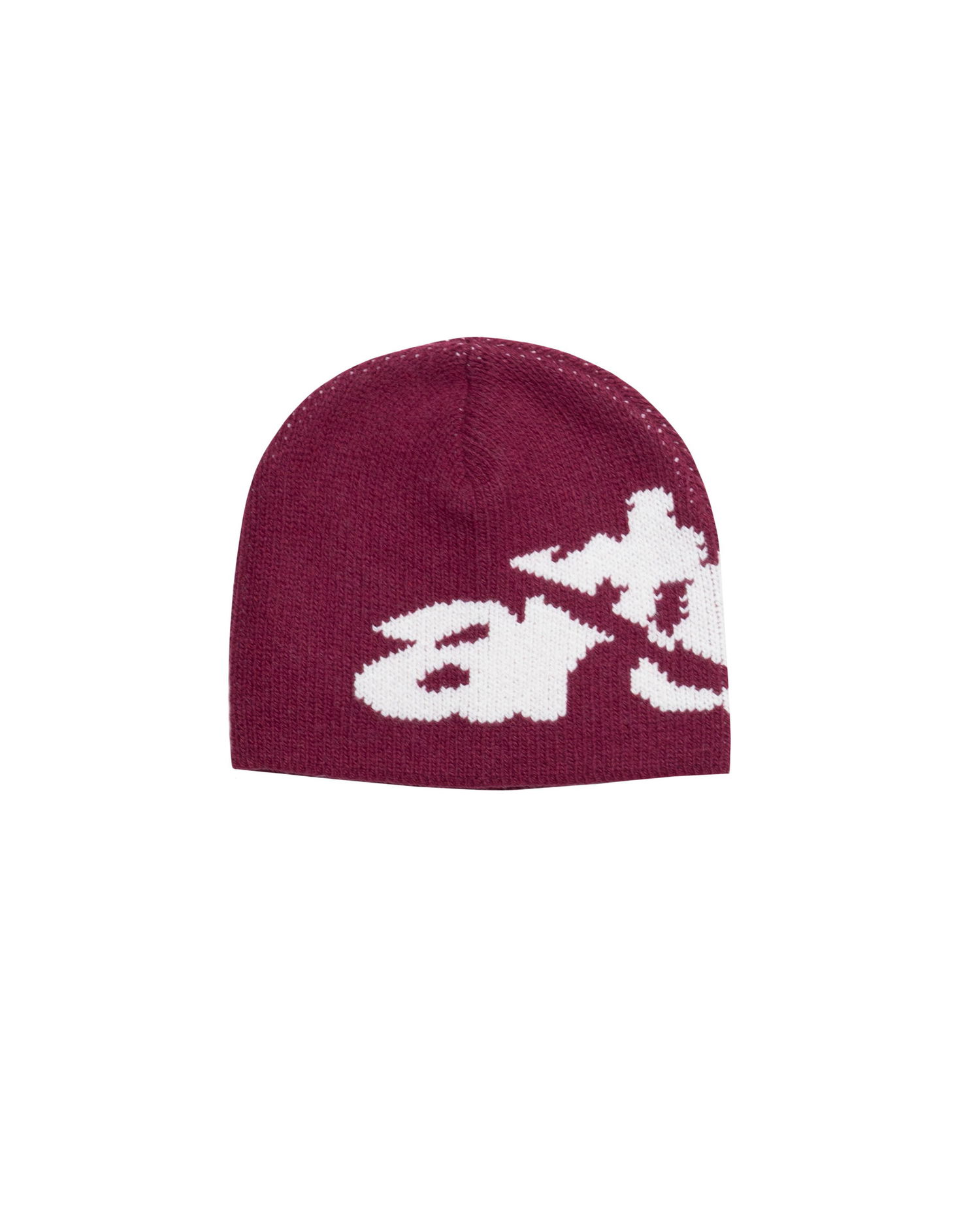 Kulicha Arte Antwerp Arte Antwerp Ripped Side Beanie Vínová | AW25-154AC-BOR, 0