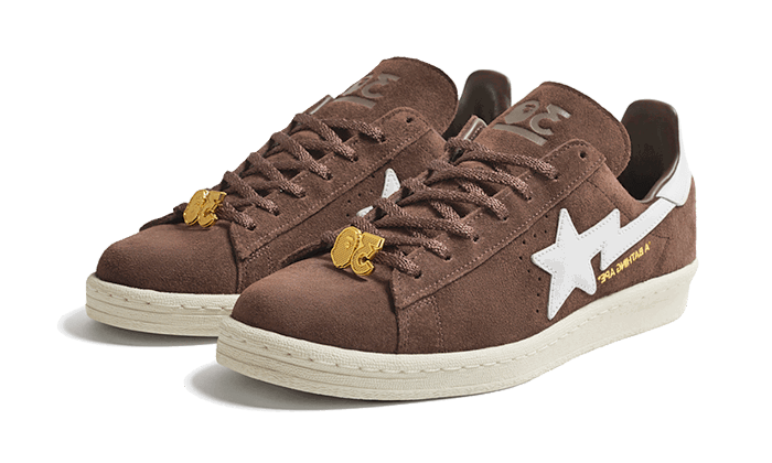 Tenisky a topánky adidas Originals x BAPE Campus 80s 30th Anniversary "Brown" Hnedá | IF3379, 1