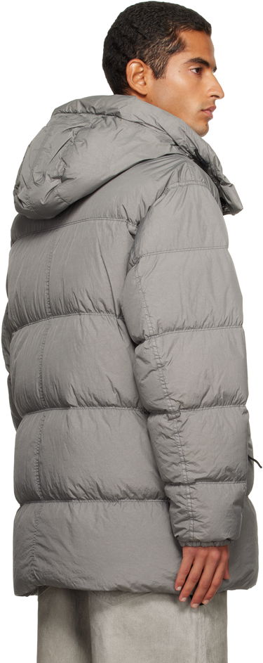 Bunda Stone Island Stone Island Crinkle Reps NY Down Jacket Šedá | K2S15 4100012 S0A23, 2