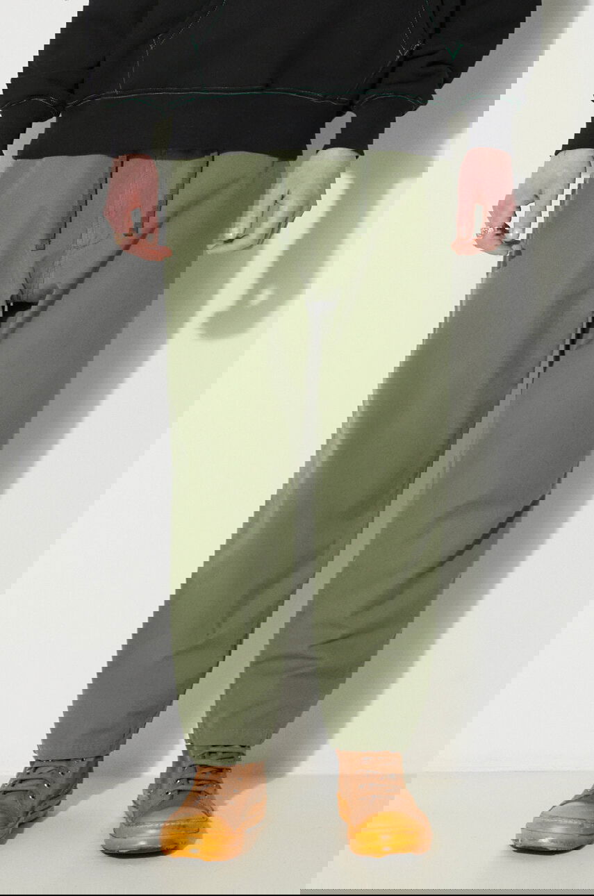 Nohavice Universal Works Cotton Drawstring Hi Water Trouser Zelené | 30520.BIRCH, 0