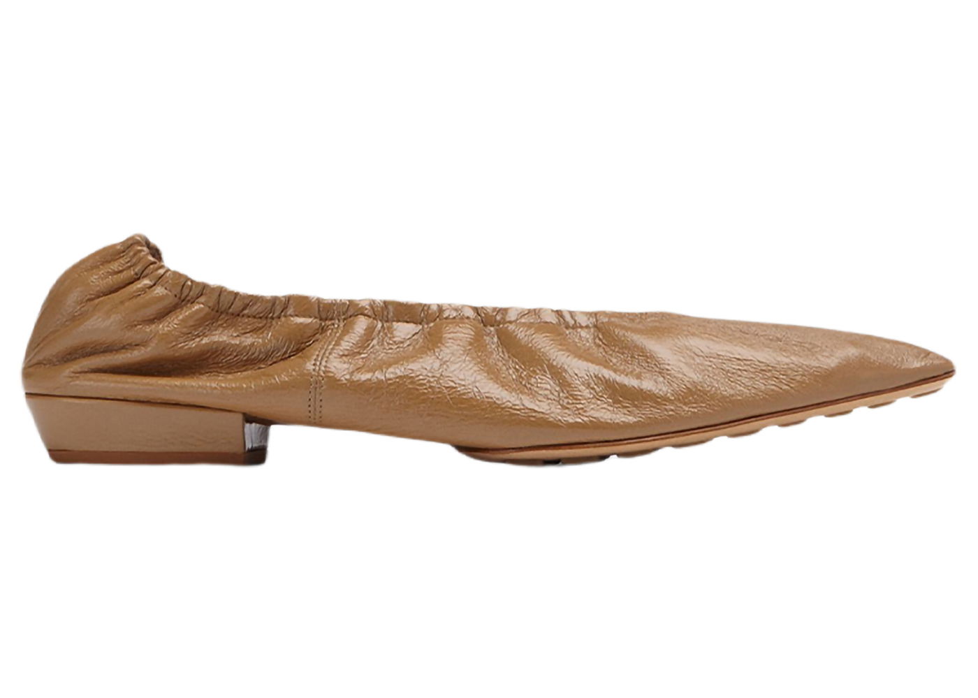 Tenisky a topánky Bottega Veneta Leather Ballet Flats Béžová | 652273VBP107647, 0