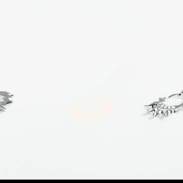 Náušnice Wasted Paris Wasted Paris U Pike Earring Metalická | WP_000307, 0