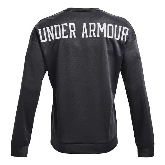 Mikina Under Armour Loose Round Neck Training Sweatshirt Čierna | 1361757-001, 0